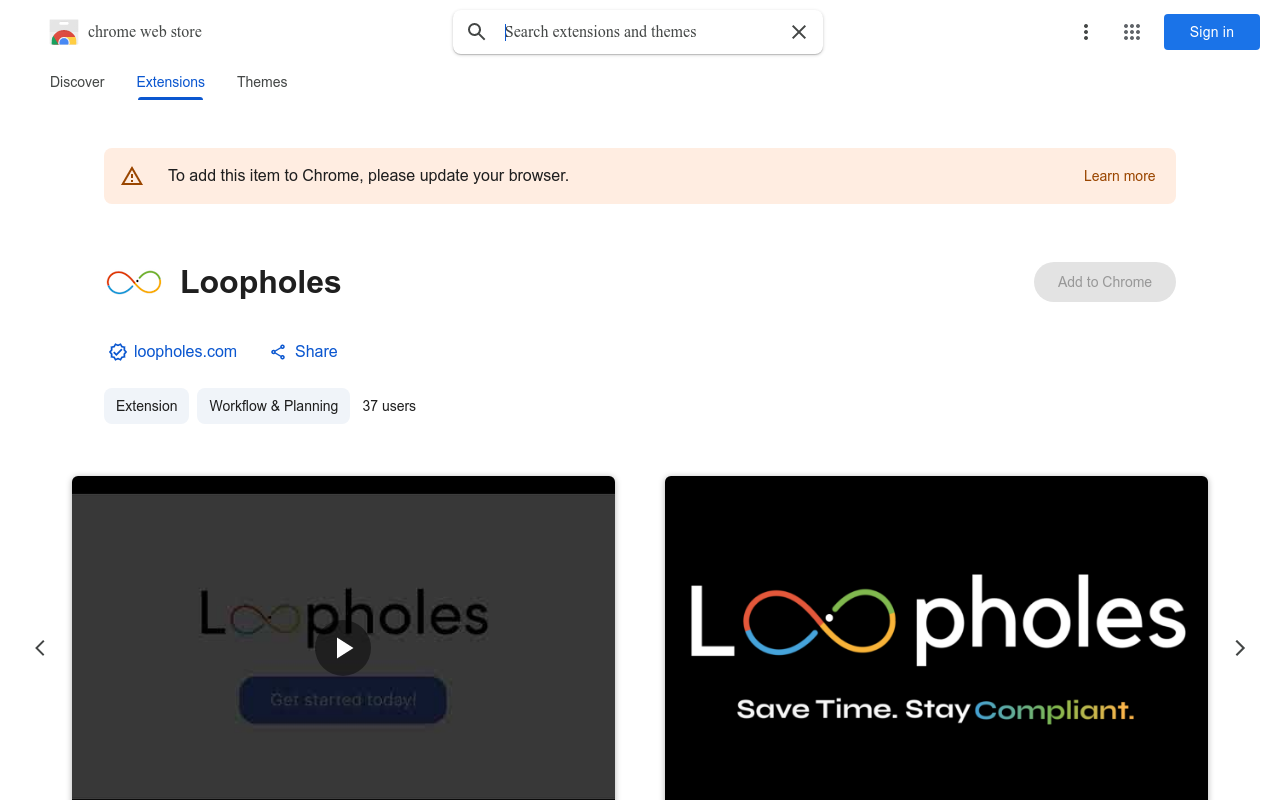 Loopholes