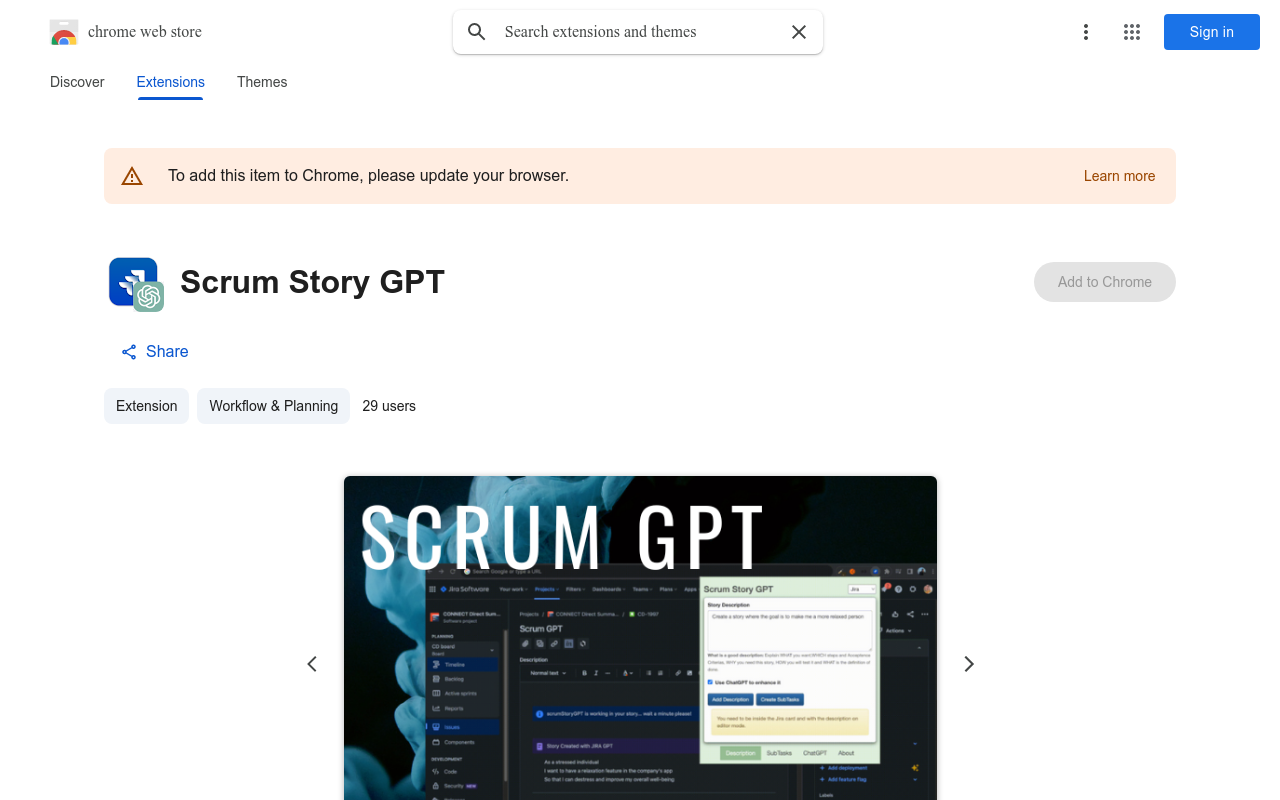 Scrum Story GPT