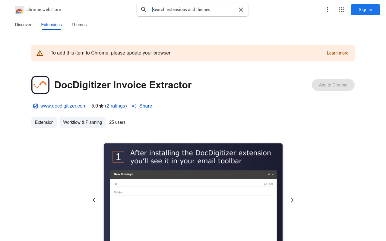 DocDigitizer Invoice Extractor