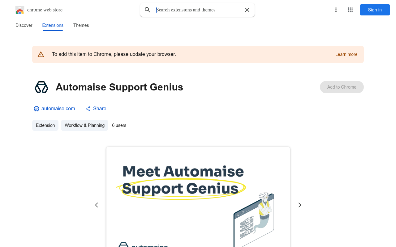 Automaise Support Genius
