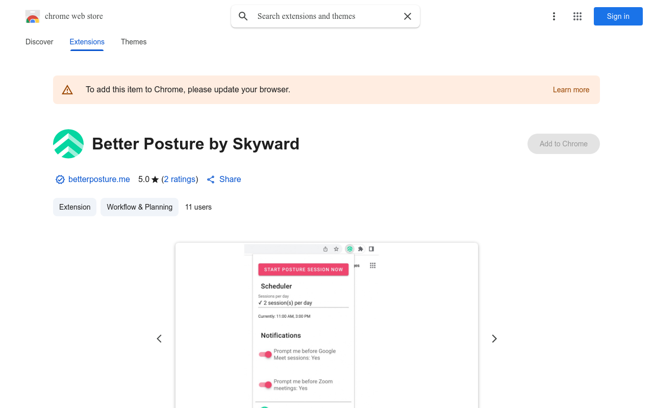 Better Posture by Skyward