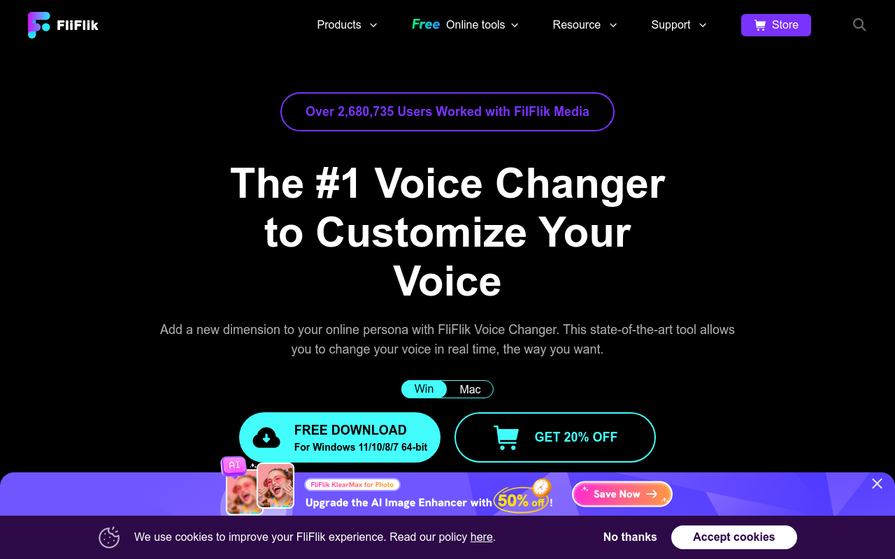FliFlik Voice Changer
