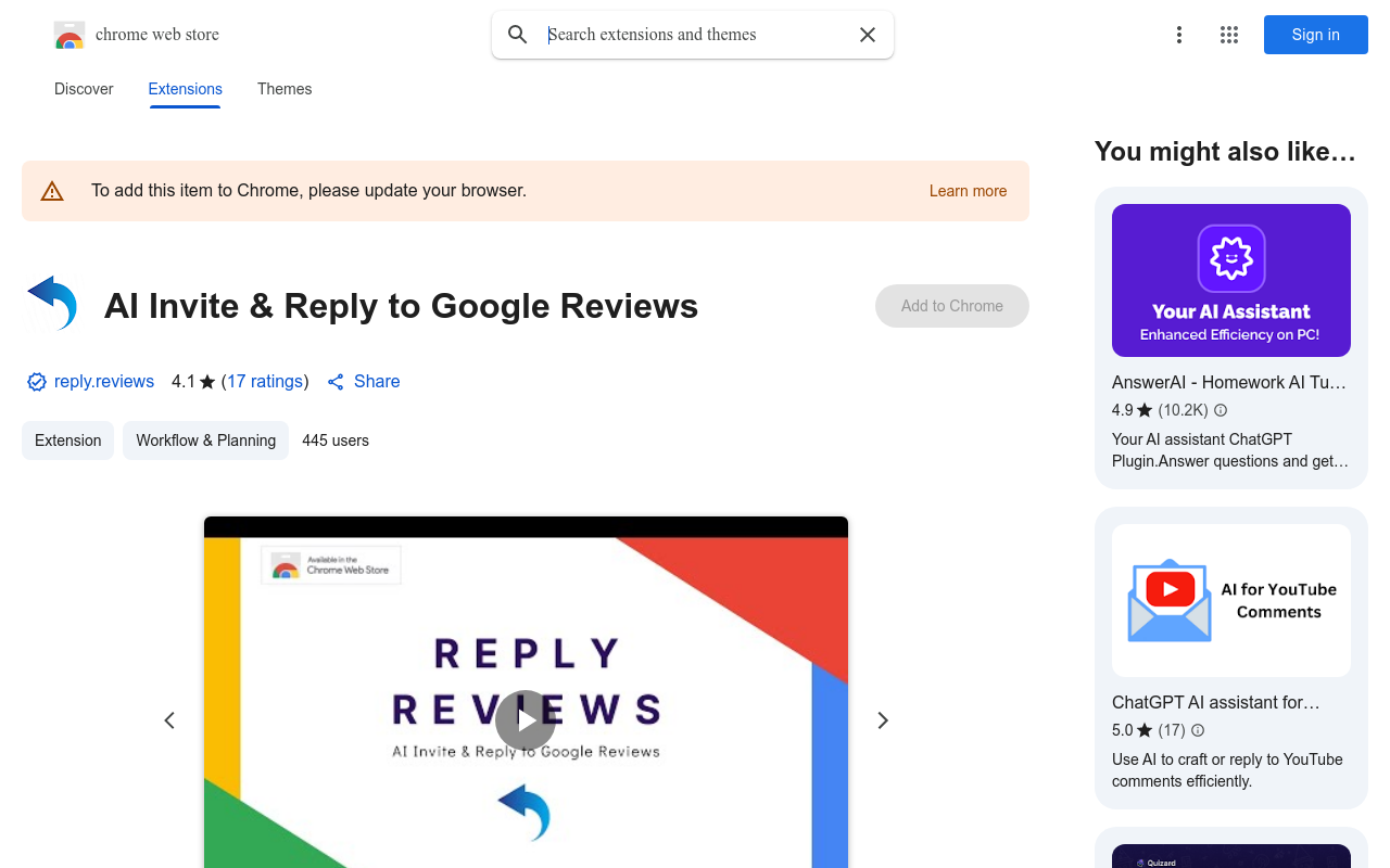 AI Reply to Google Reviews