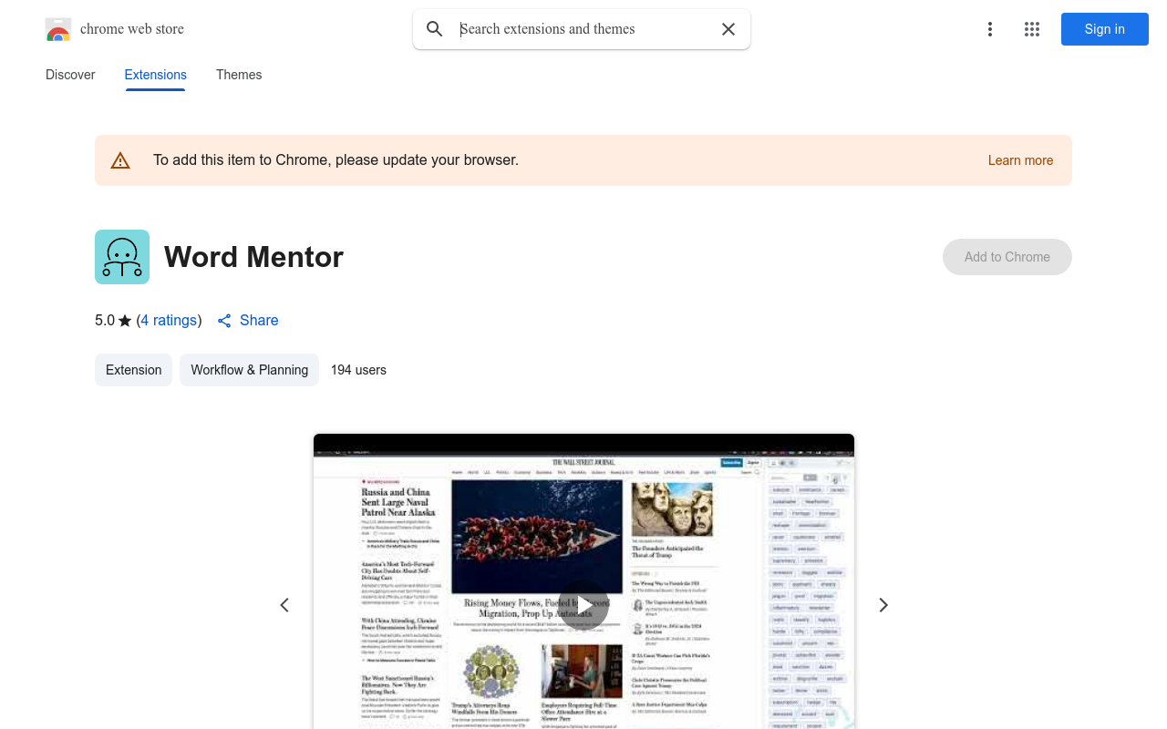 Word Mentor