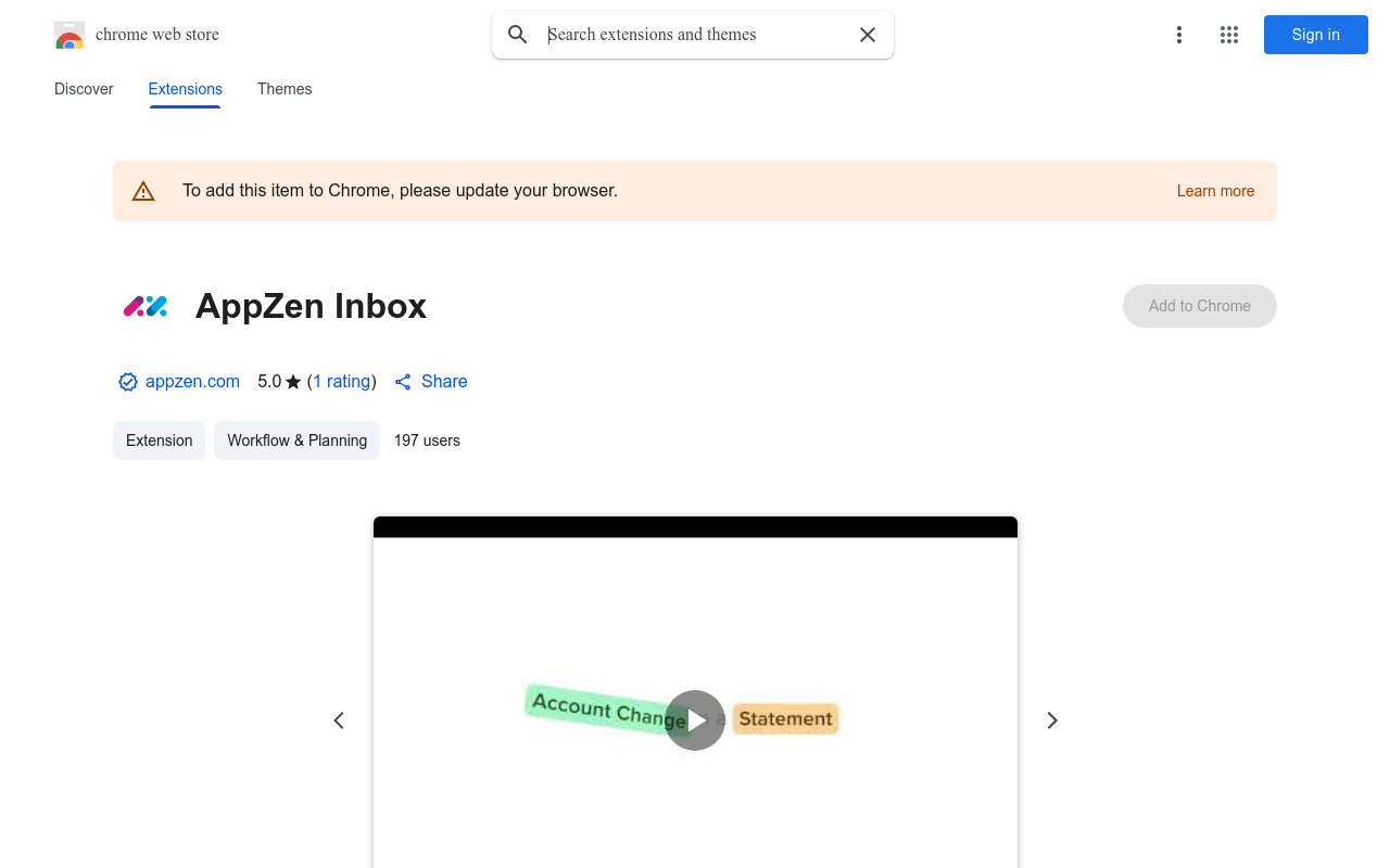 AppZen Inbox