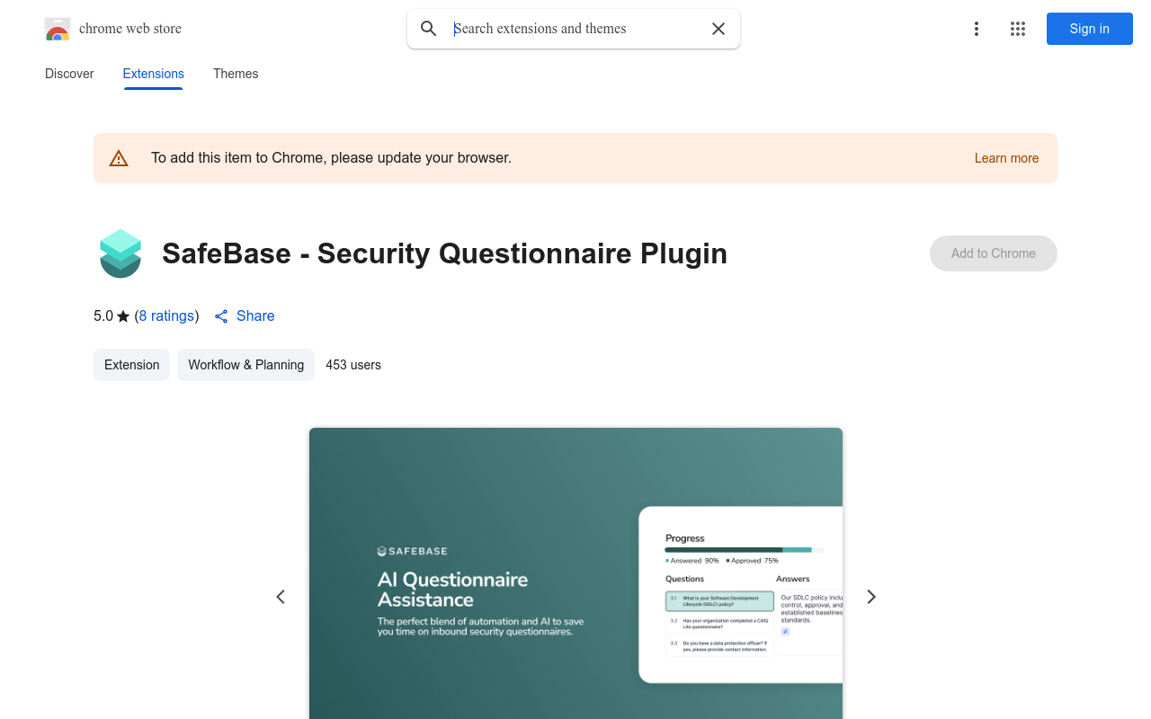 SafeBase - Security Questionnaire Plugin