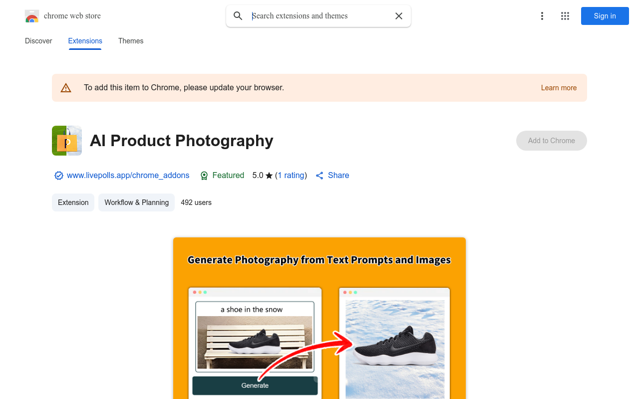 AI Product Photography
