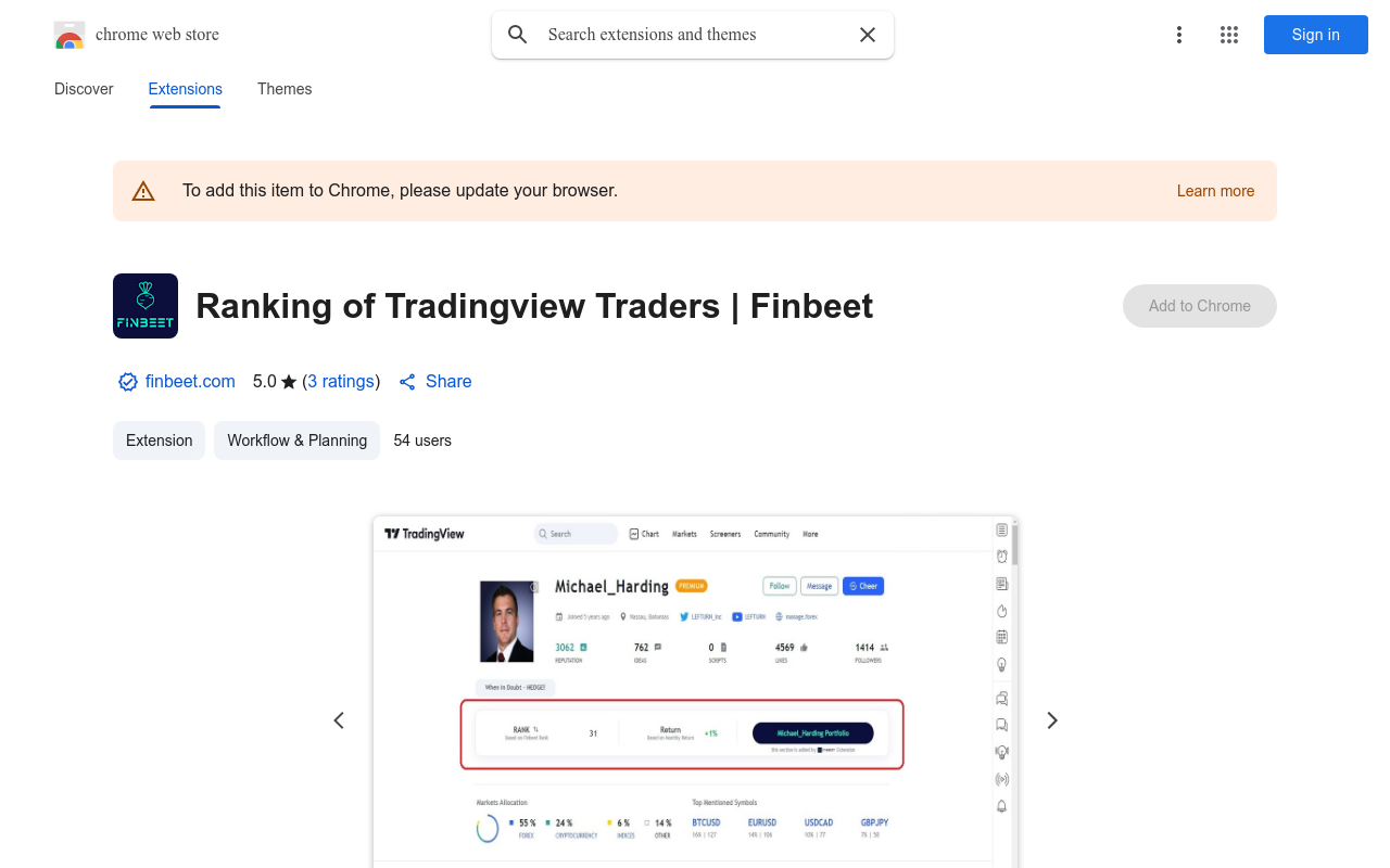 Ranking of Tradingview Traders | Finbeet