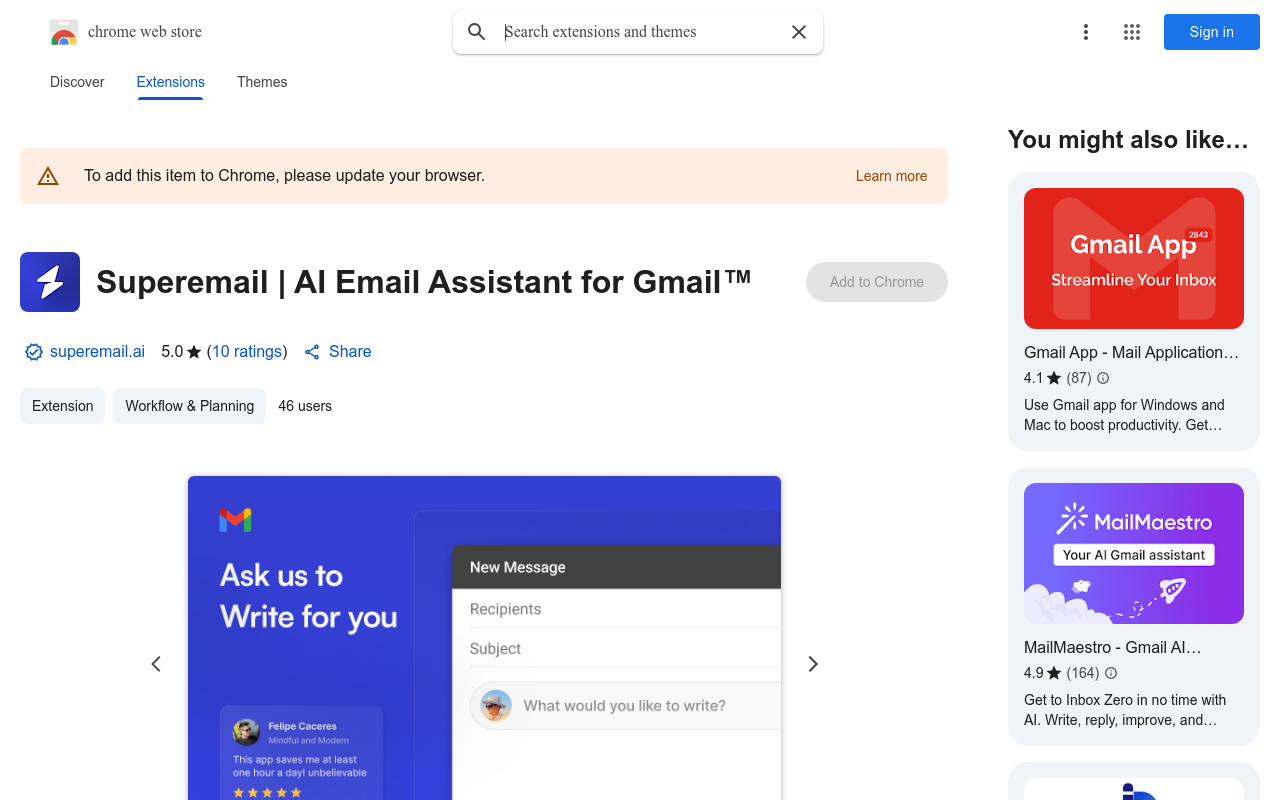 Superemail | AI Email Assistant for Gmail™
