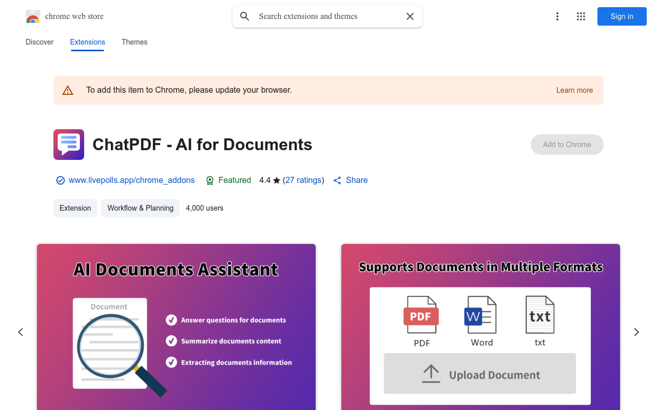 Chatpdf - ChatGPT for Documents