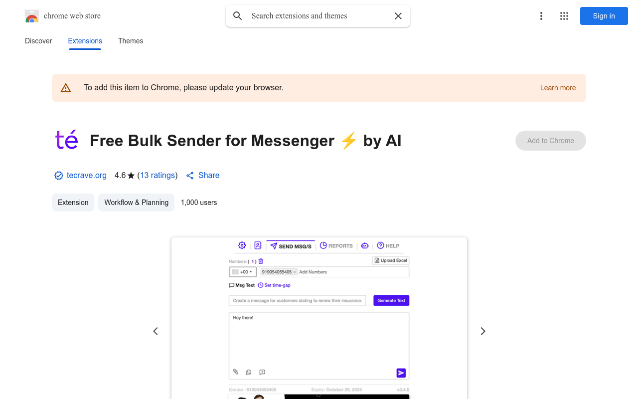 Free Bulk Sender for WA Messenger ⚡️ by AI