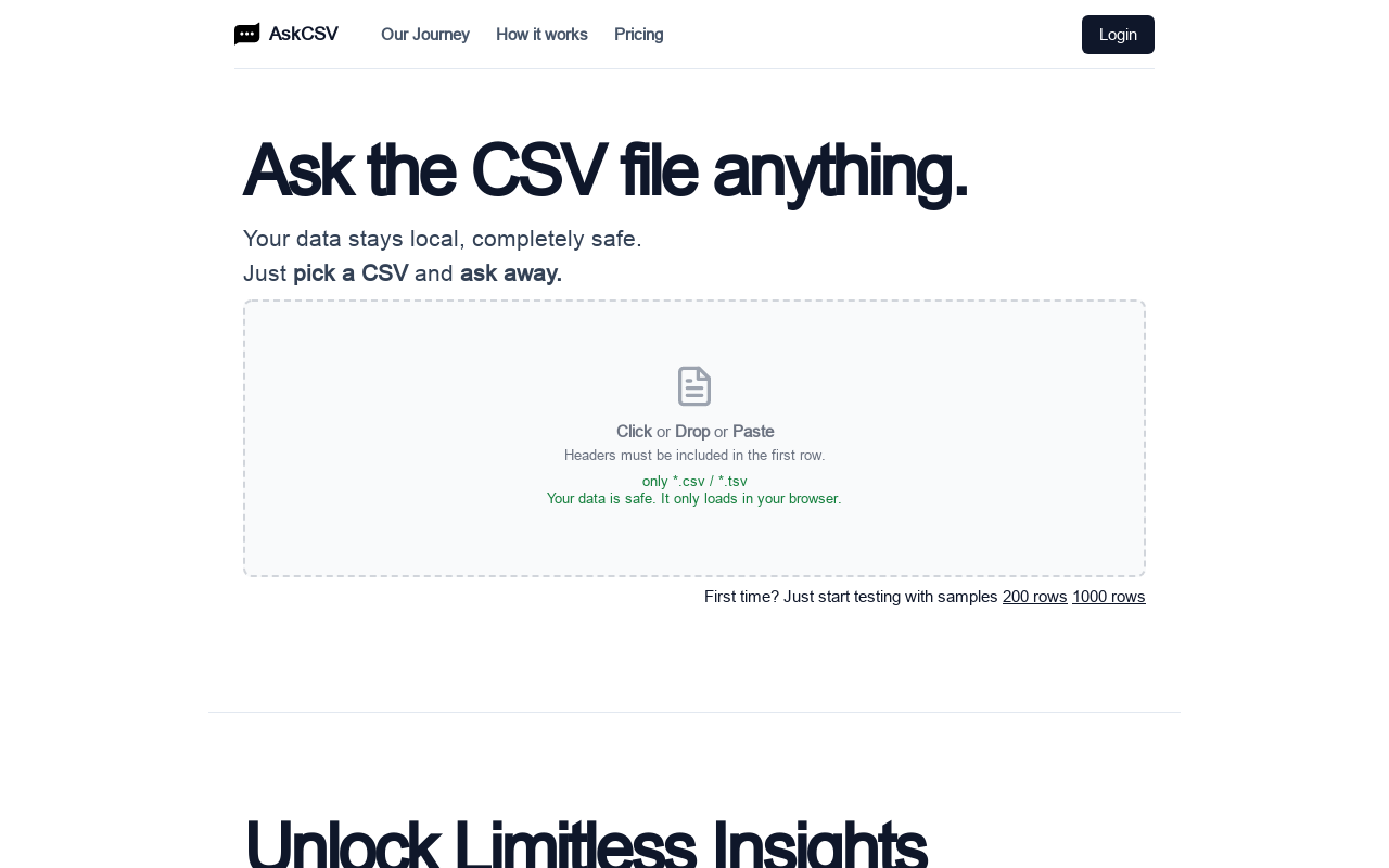 AskCSV