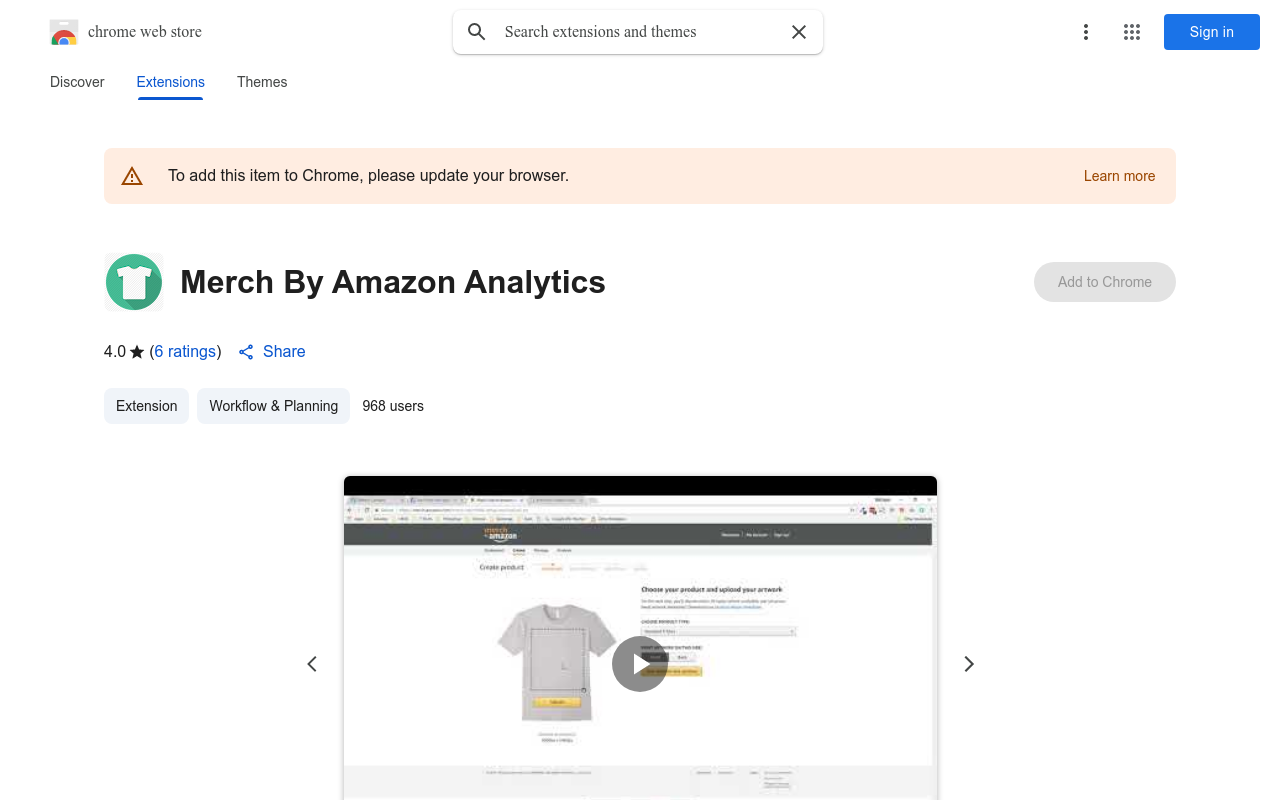 Merch By Amazon Analytics