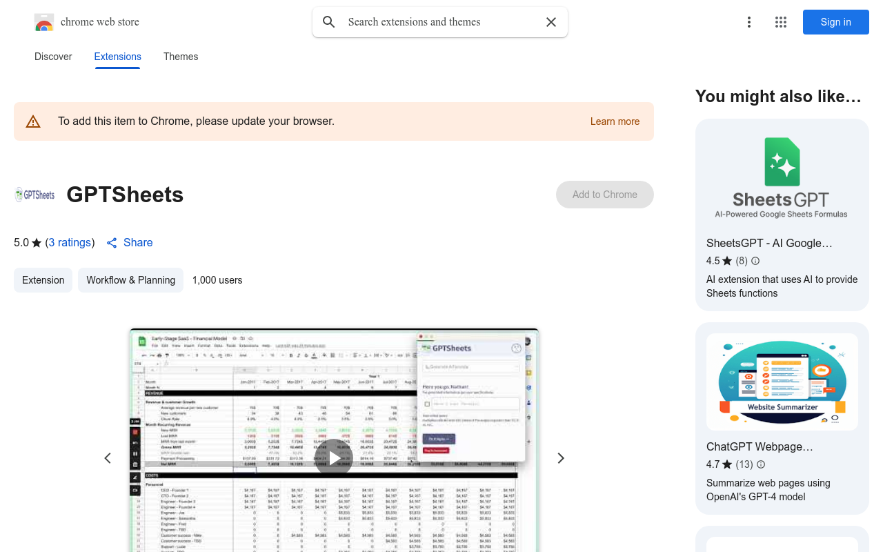 GPTSheets