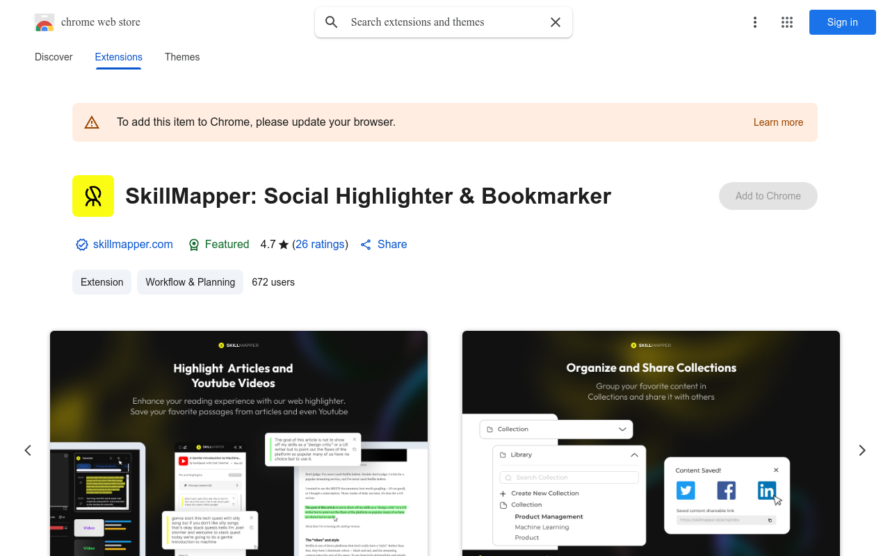 SkillMapper: Social Highlighter & Bookmarker