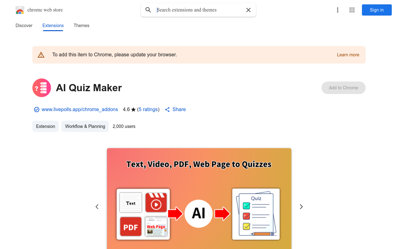 GPT Quiz Maker for Google Forms
