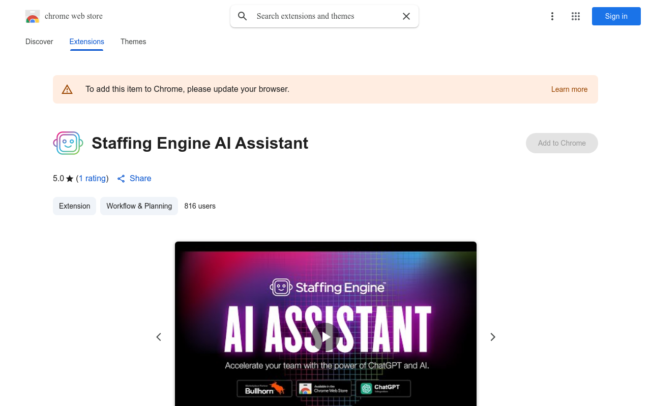 Staffing Engine AI Assistant