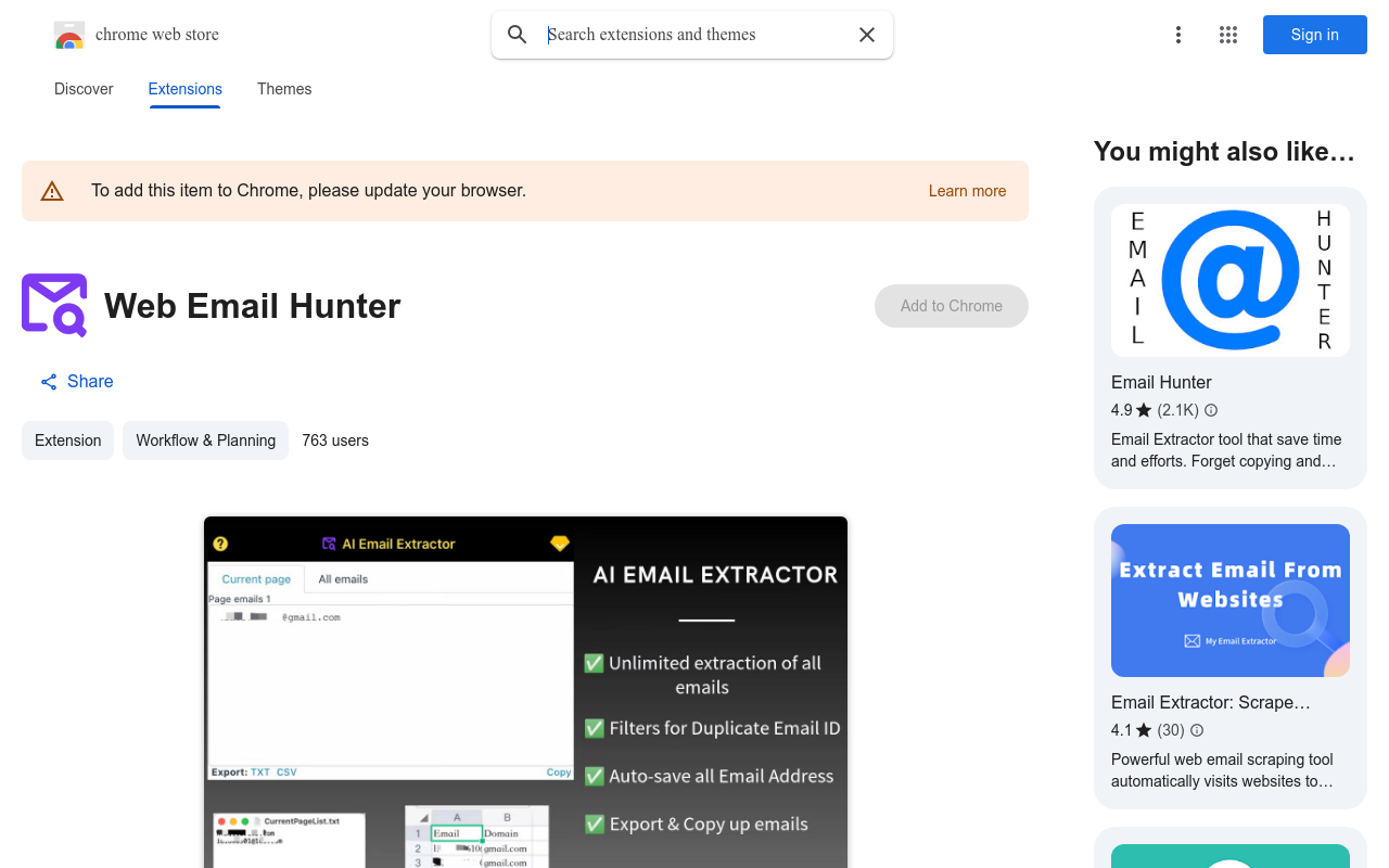 AI Email Extractor: Find the Email ID by AI
