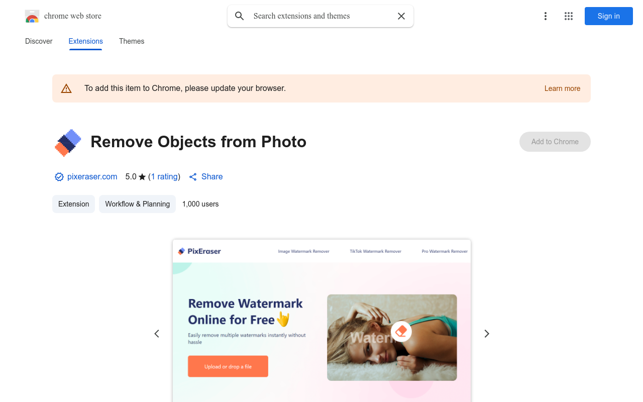Remove Objects from Photo