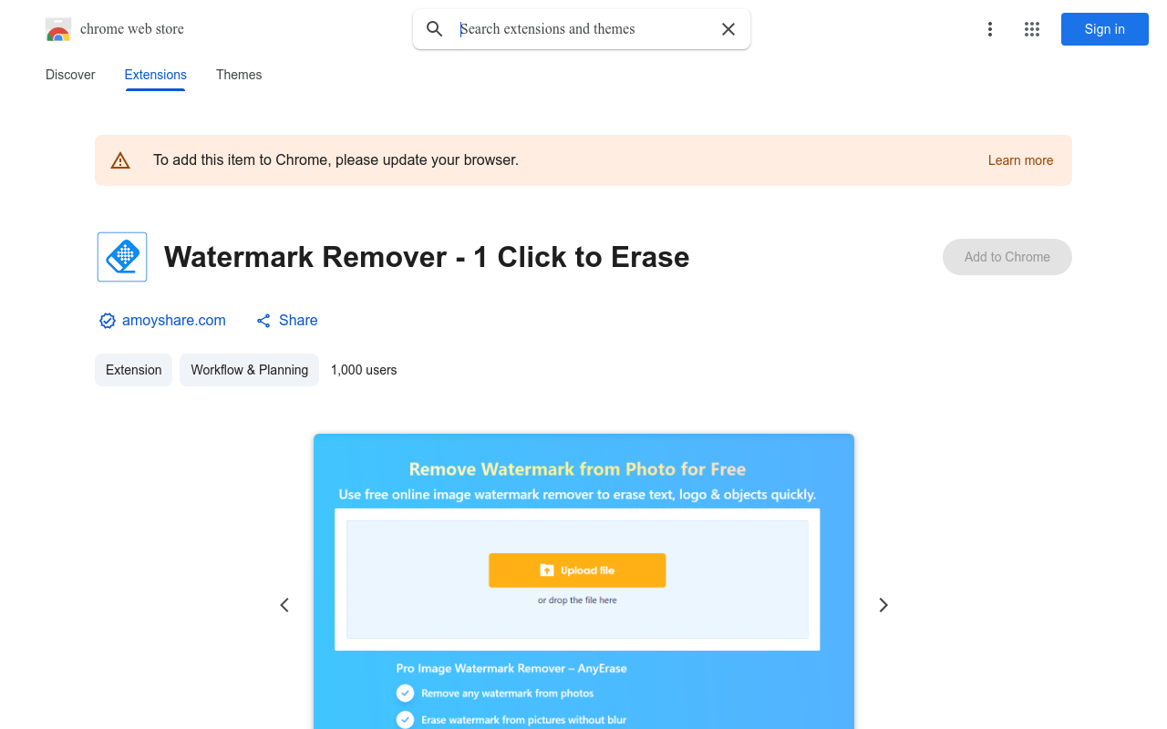 Watermark Remover - 1 Click to Erase