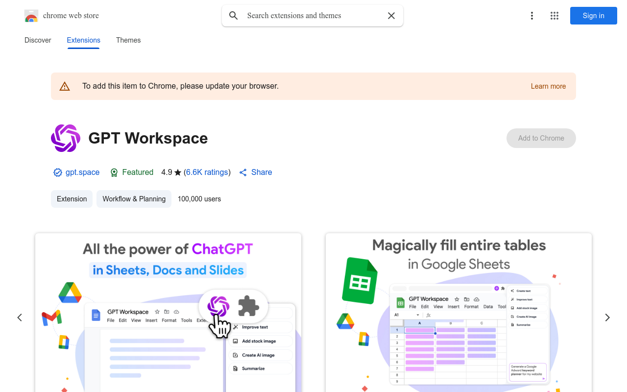 GPT Workspace