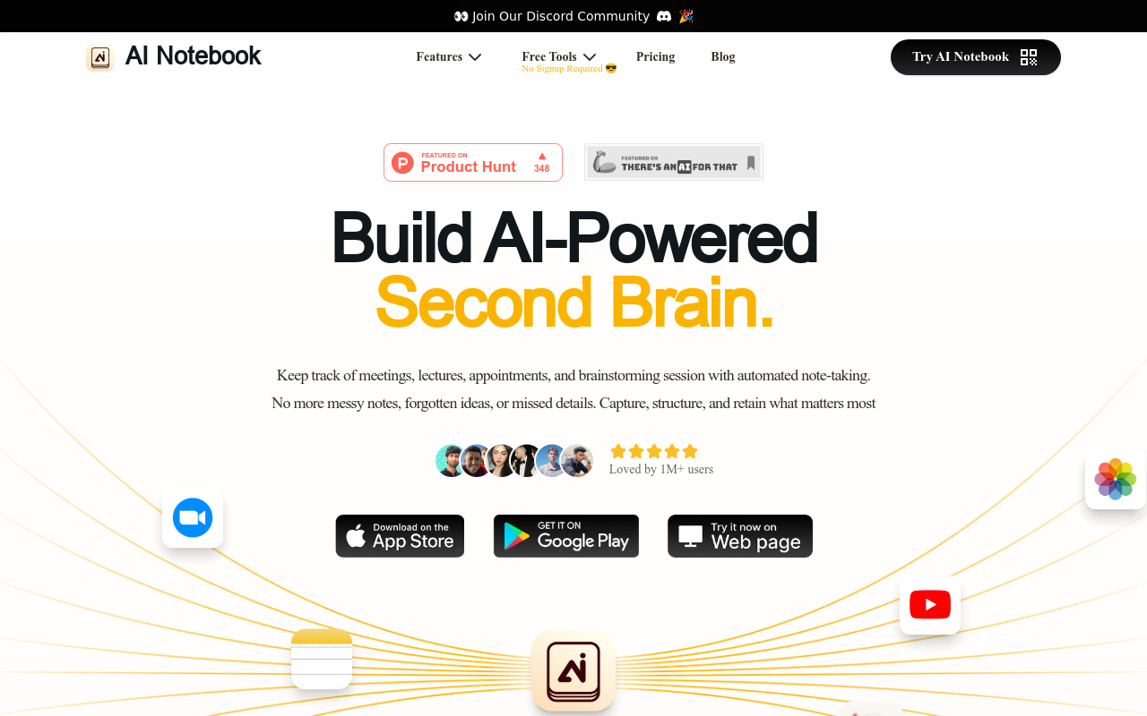 AI Notebook App