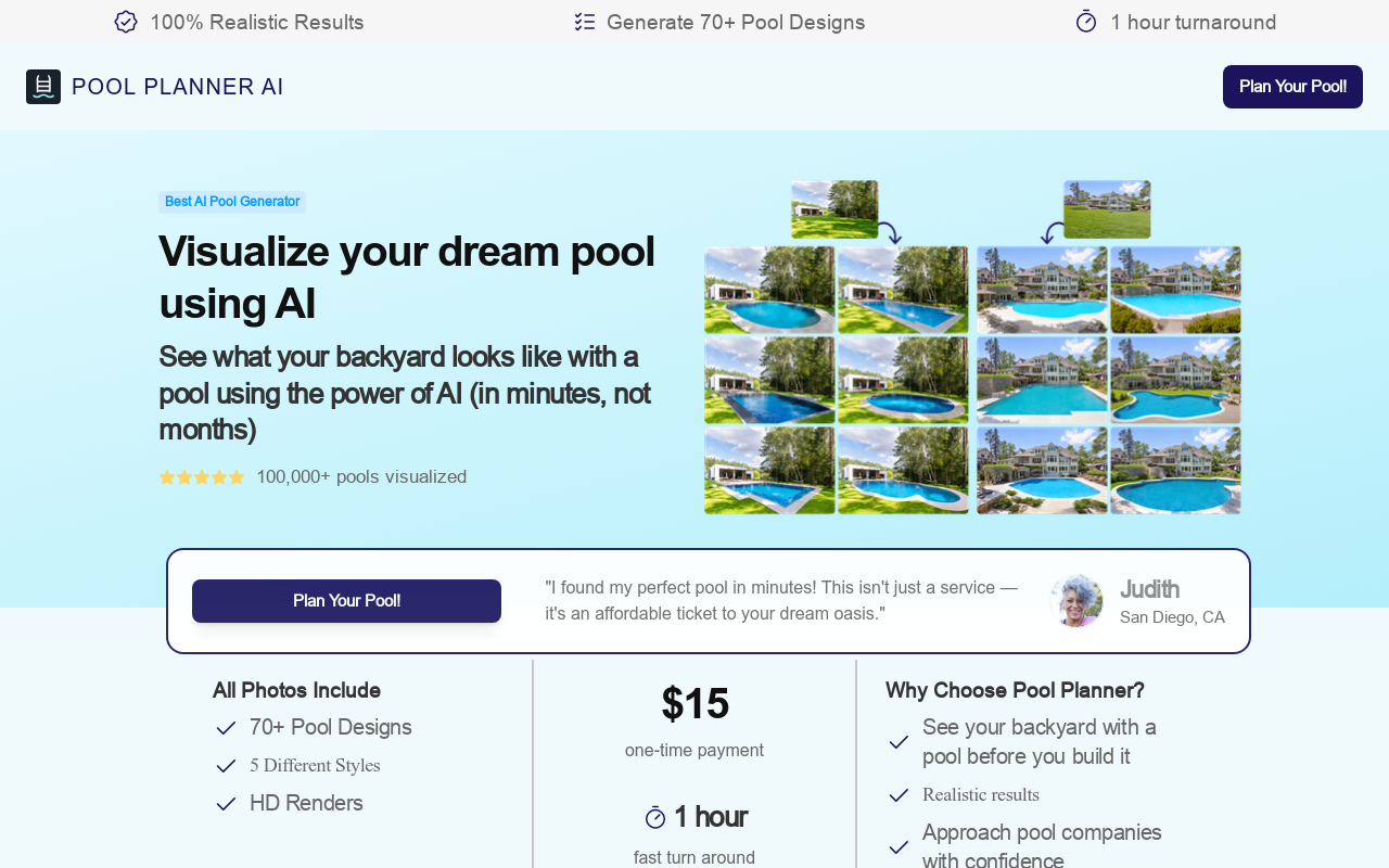 Pool Planner AI