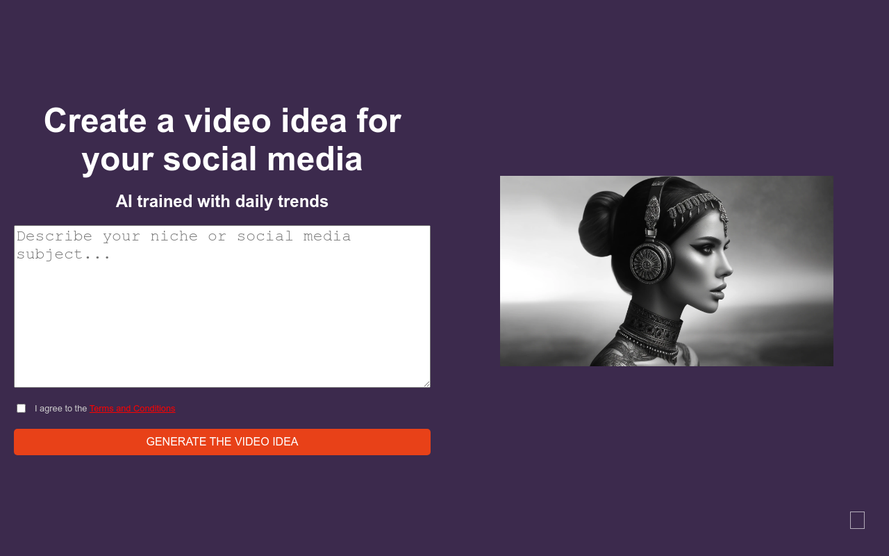 Trend Video Idea Generator