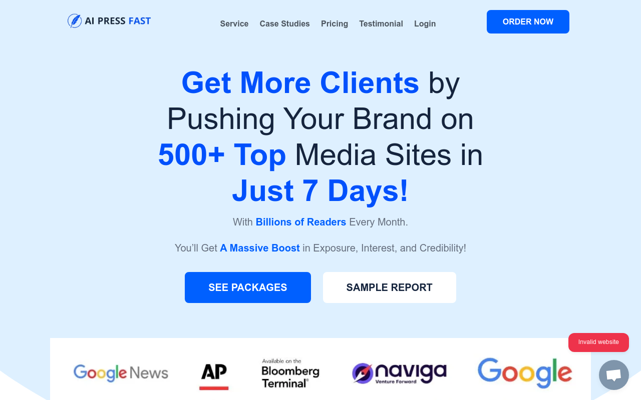 AI Press Fast