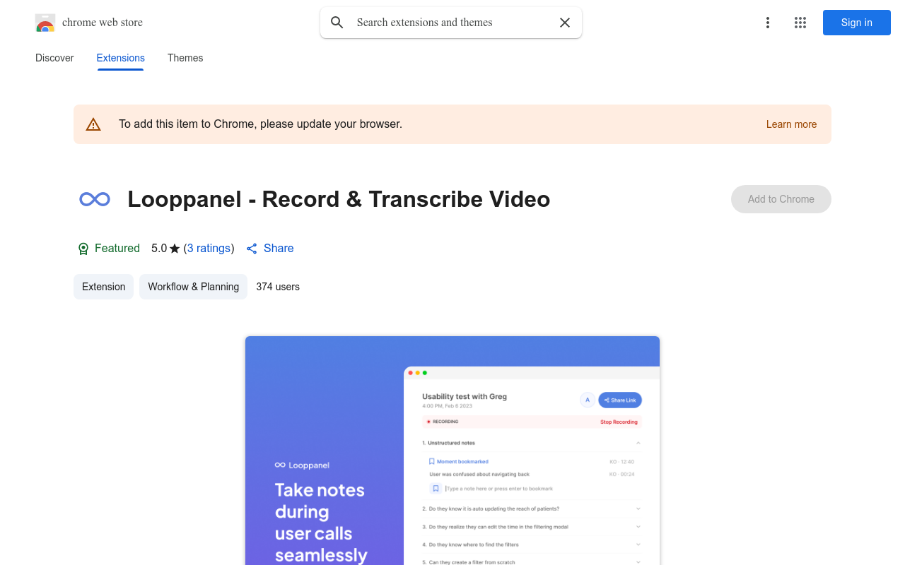 Looppanel - Record & Transcribe Video