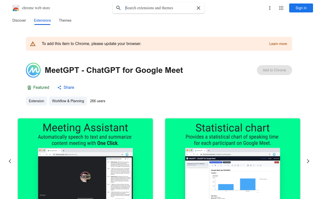 MeetGPT - ChatGPT for Google Meet