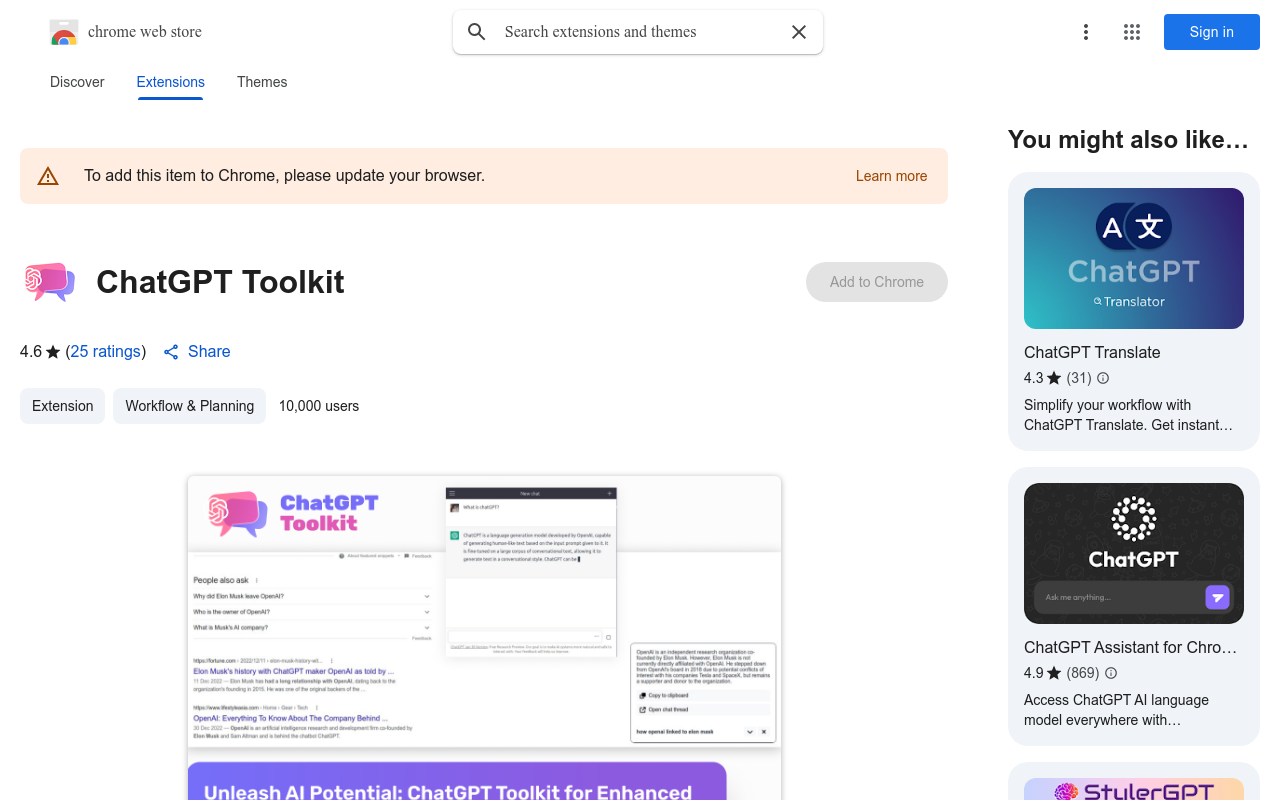 ChatGPT Toolkit