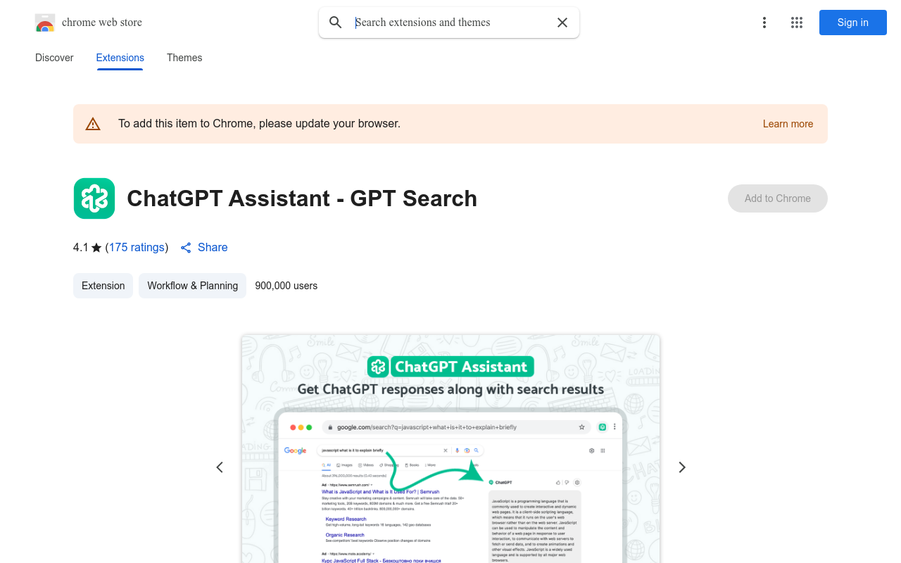 ChatGPT Assistant - GPT Search