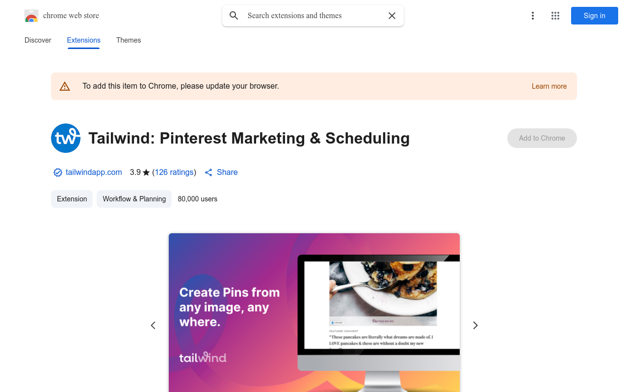 Tailwind – AI marketing content assistant