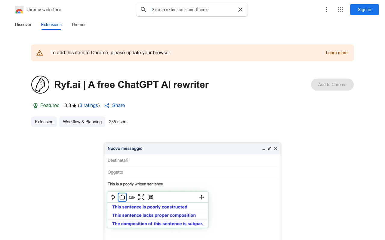 Ryf.ai | A free ChatGPT AI rewriter