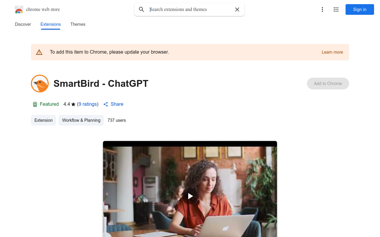 SmartBird - ChatGPT