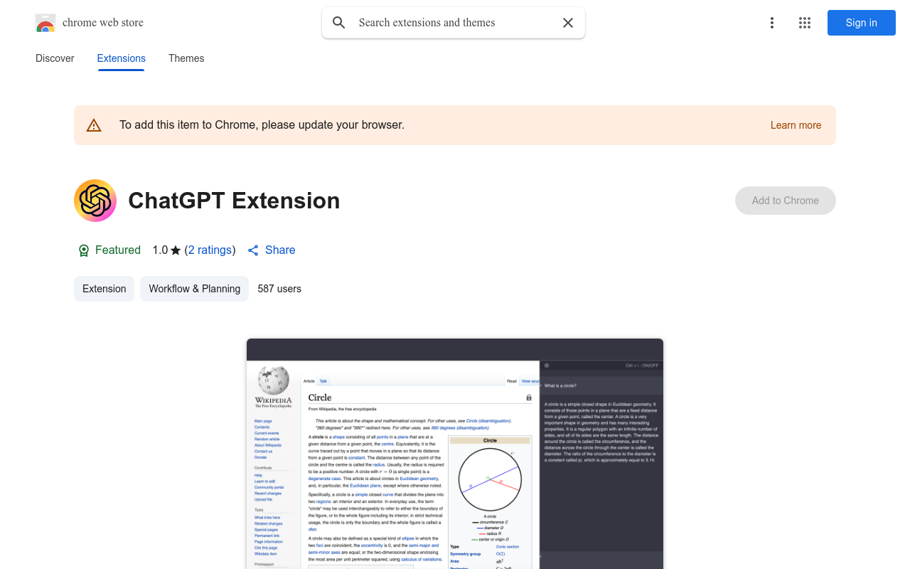 ChatGPT Extension