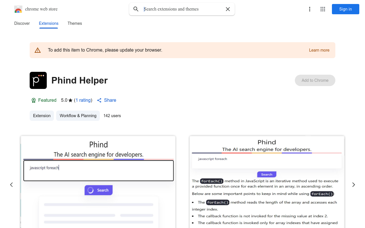 Phind Helper
