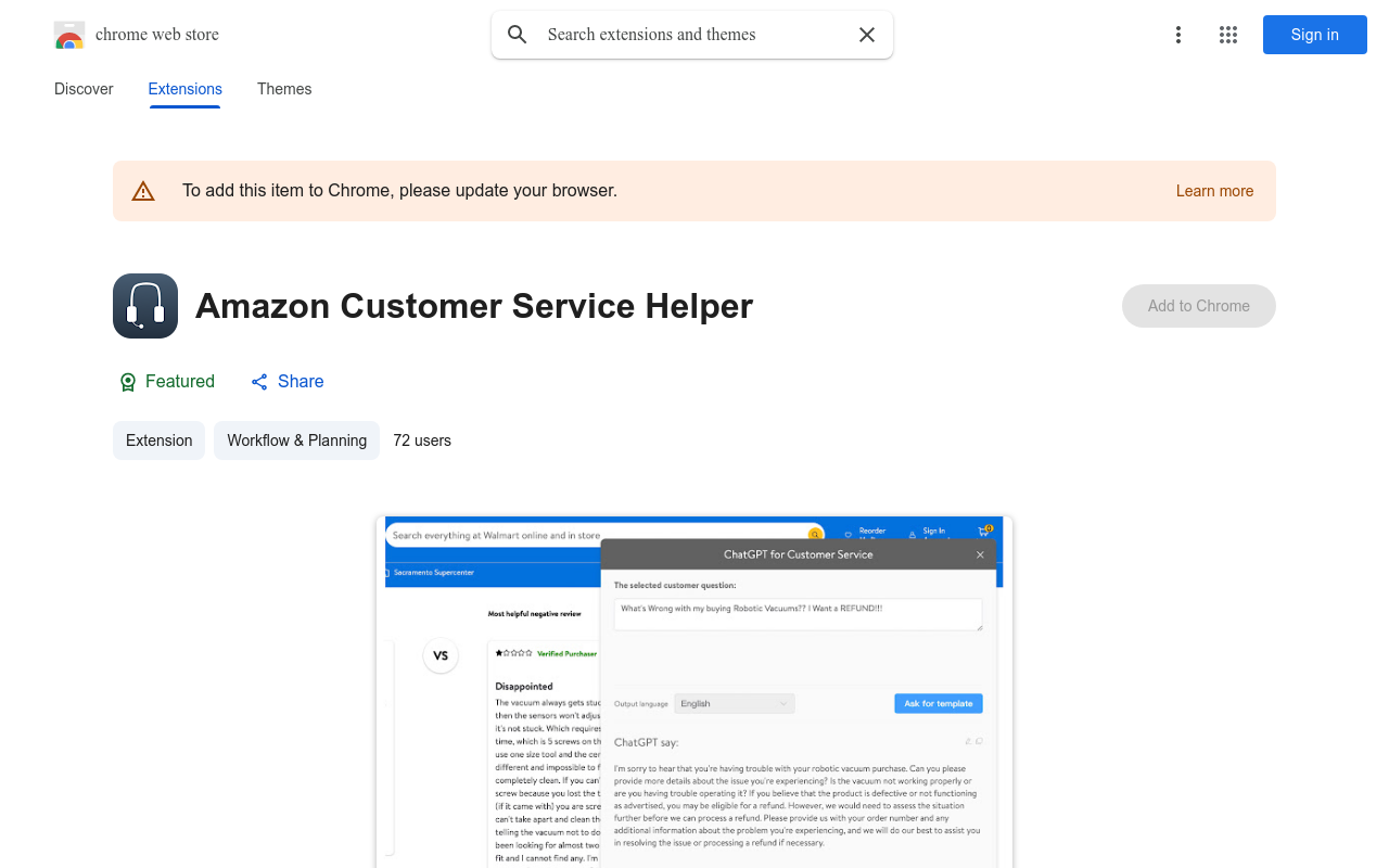 Amazon Customer Service Helper
