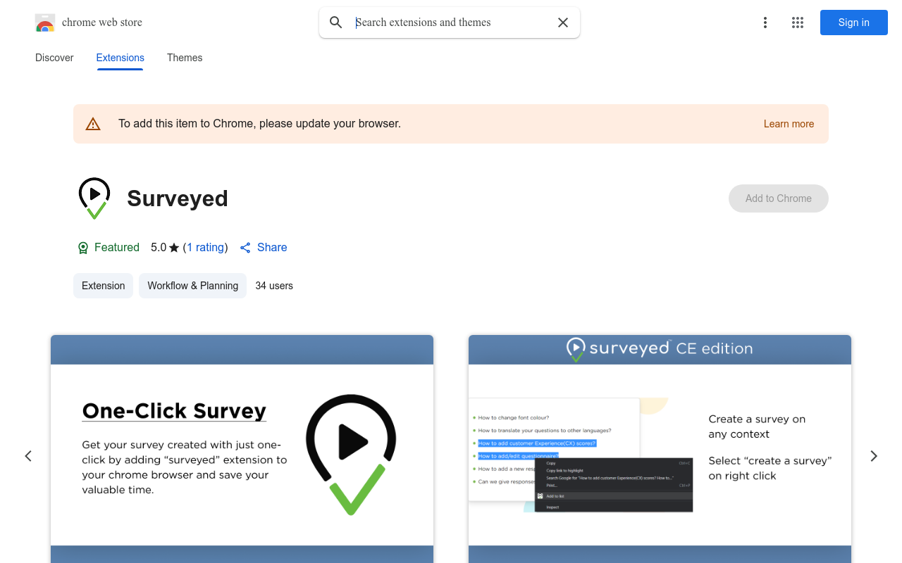 Surveyed