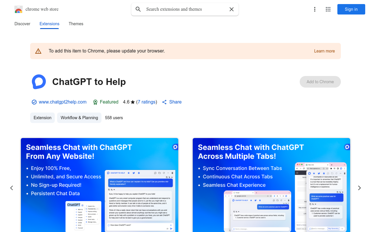 ChatGPT to Help