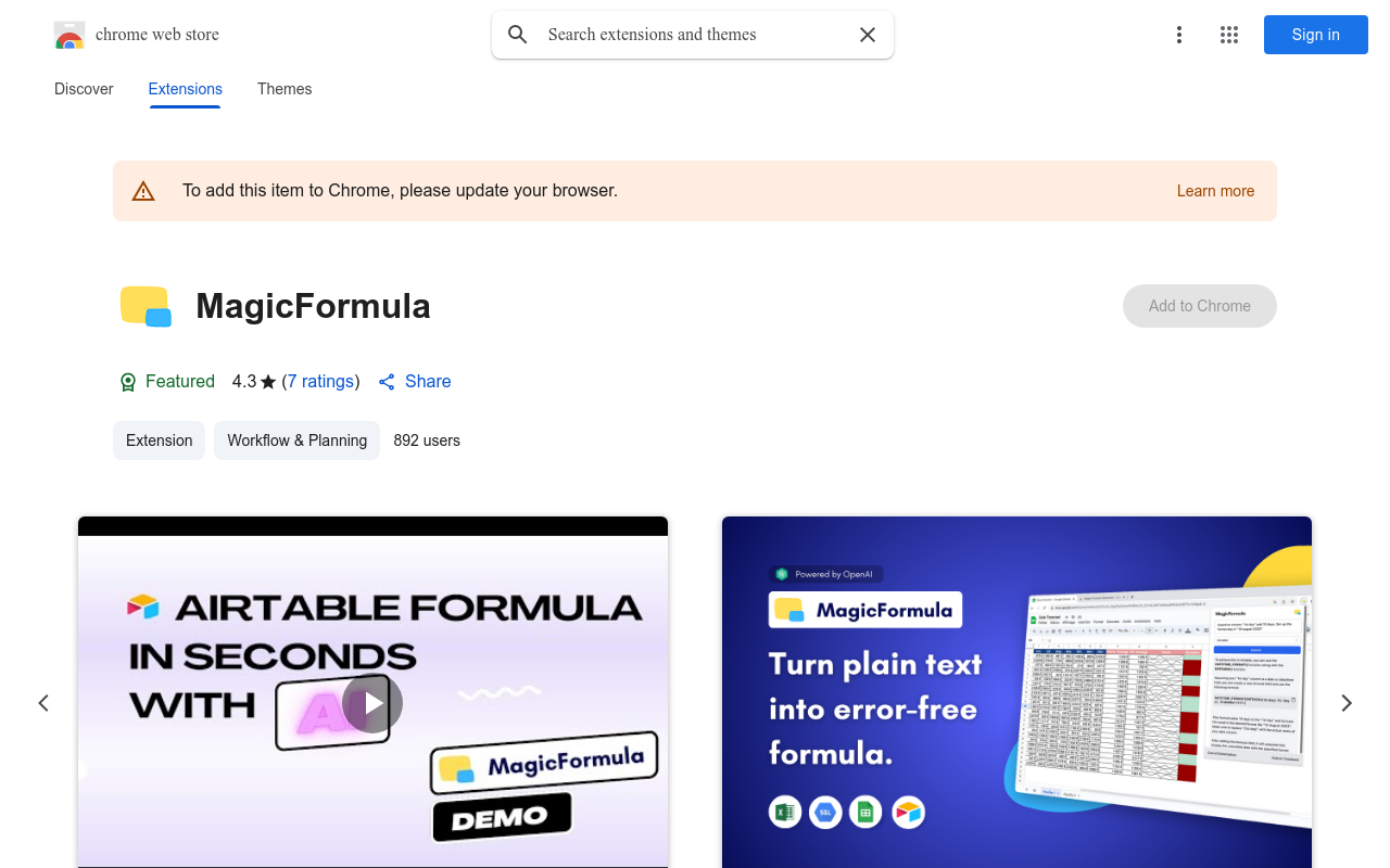 MagicFormula