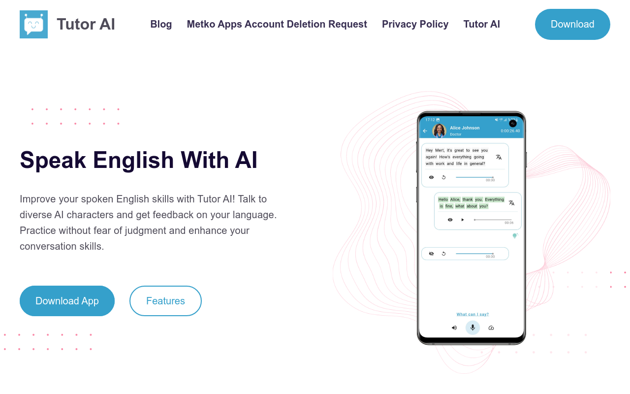Tutor AI - Speak English With AI