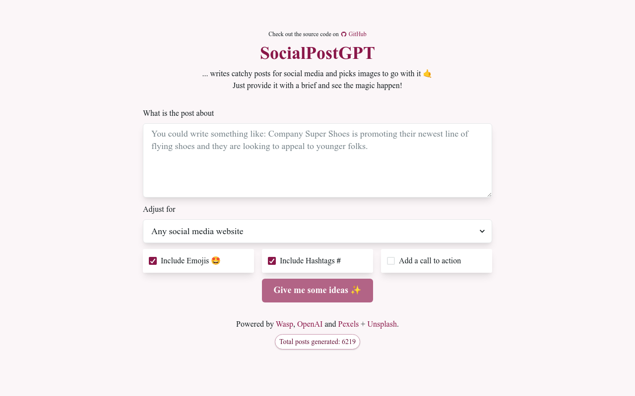 SocialPostGPT