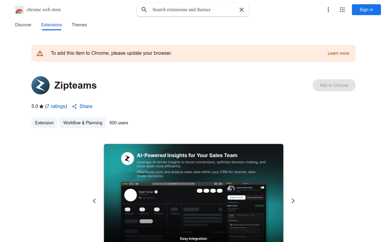 Zipteams