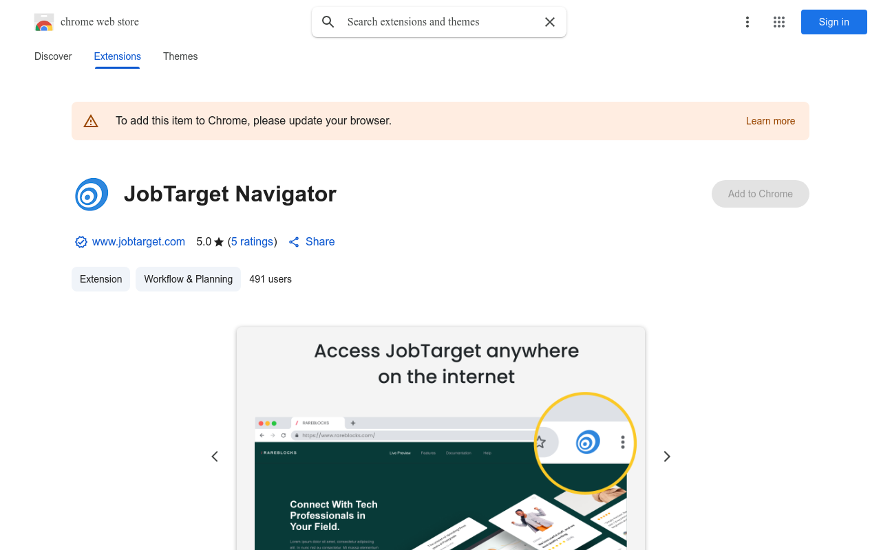 JobTarget Navigator