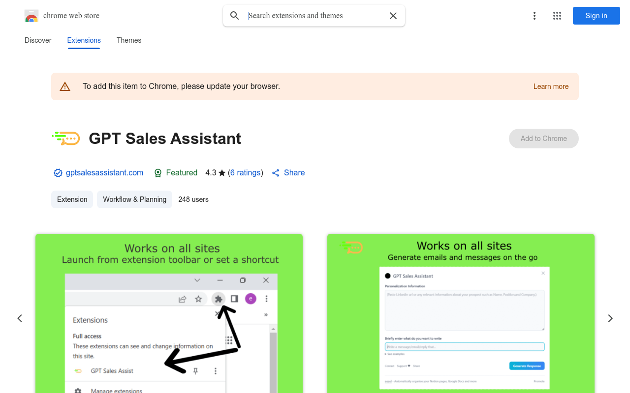 GPT Sales Assistant