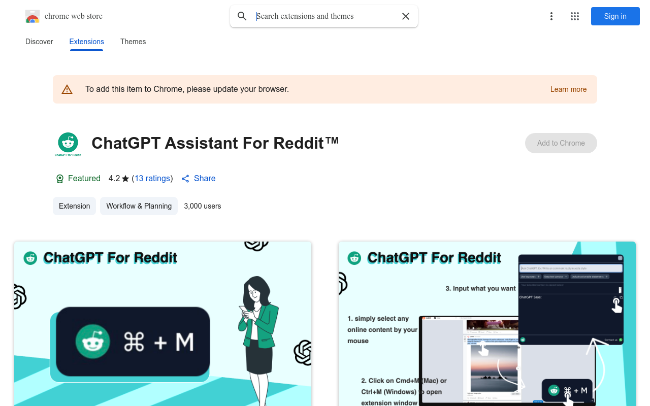 ChatGPT Assistant For Reddit™