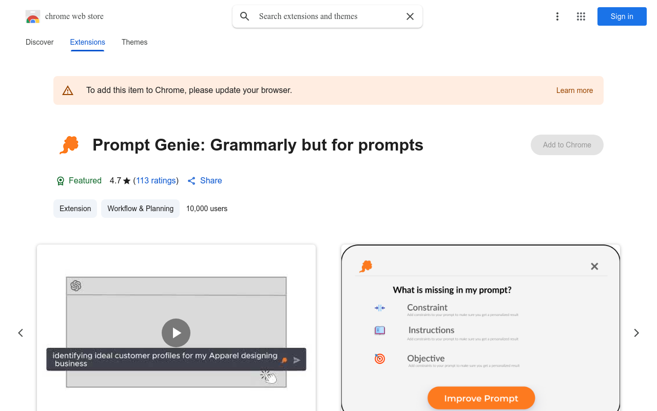 Prompt Genie: Best AI Prompt Generator
