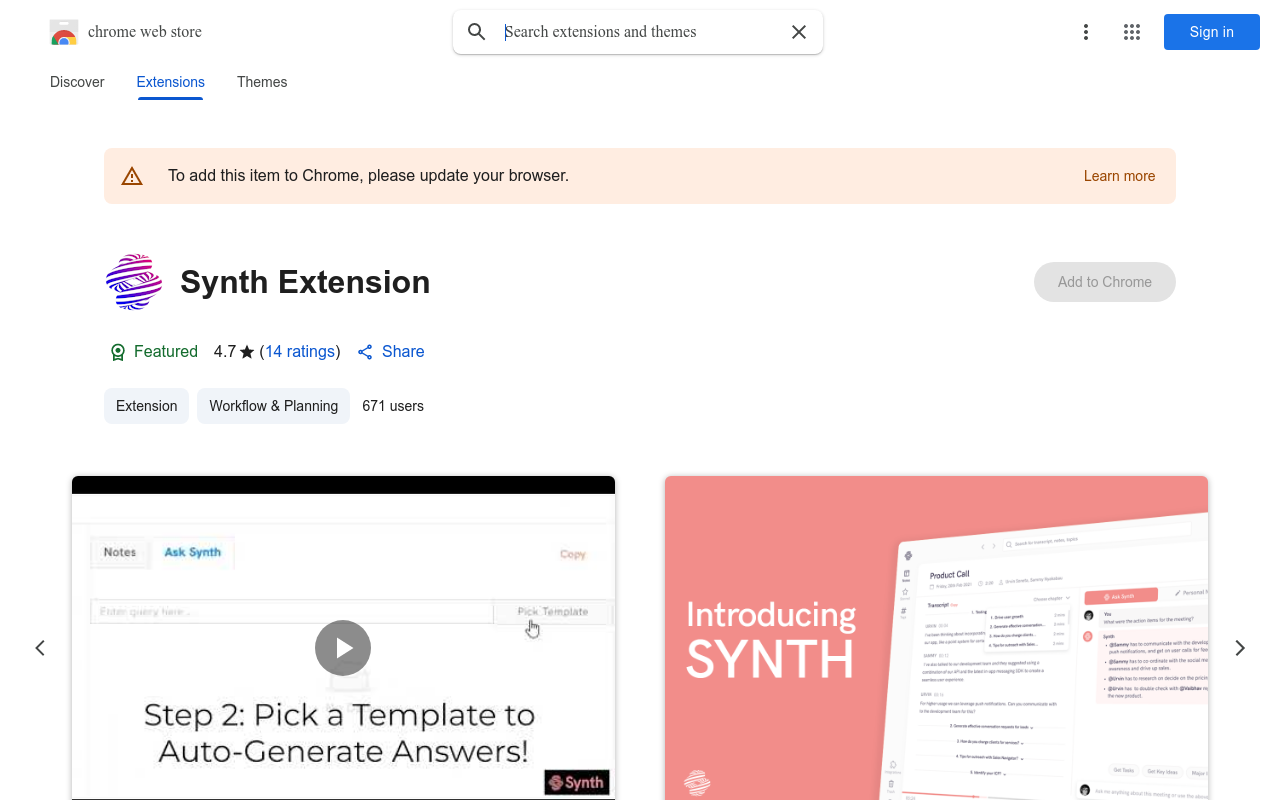 Synth Extension